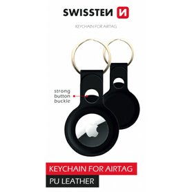 Klíčenka Swissten Airtag černá 81200100